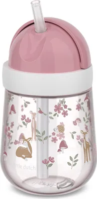 Produktbild von Mepal - Strohhalmbecher Mio Little Dutch - Kleinkind Strohhalm Becher ab 9 Monaten - Auslaufsichere Trinkflasche für Kleinkinder - Spülmaschinengeeignet &  frei - 300 ml - Fairy Garden