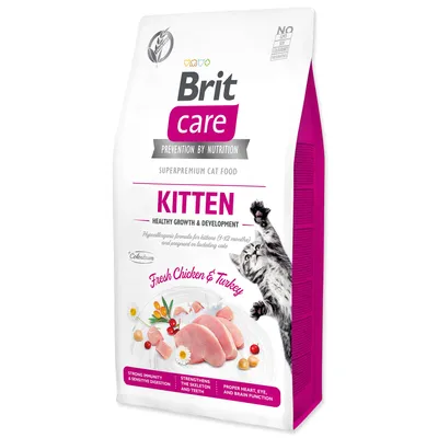 Obrázek produktu pro Brit 8595602540662, Dospělý jedinec, Kuřecí maso, Turecko, 7 kg