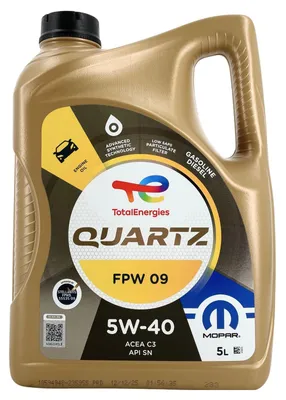 Produktbild von Total Quartz Mopar FPW09 5W-40 5 Liter (235955)