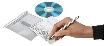 Obrázek produktu pro hama pouzdro na CD/DVD, na 2 CD/DVD, bílé