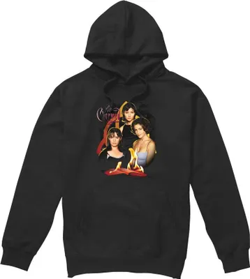 Imagen del producto de Sudadera con capucha para hombre "Original Three" de Charmed (talla XL) (negra)