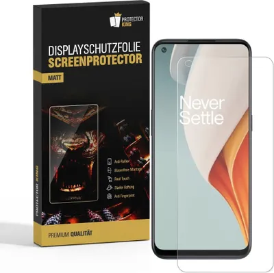 Produktbild von 4x Displayschutzfolie für OnePlus Nord N100 ANTI-REFLEX Displayfolie MATT