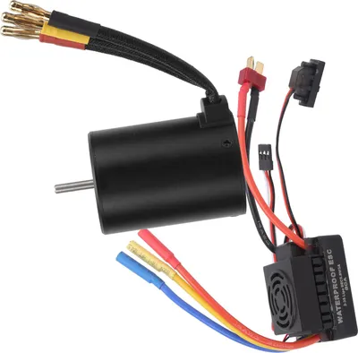 Obrázok produktu pre Vodotesný 3650 4500KV bezkartáčový motor 60A bezkartáčový ESC Combo Set pre 1/8 1/10 RC Car