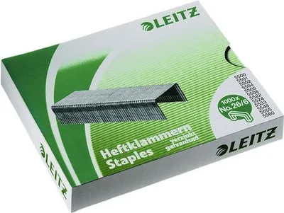 Produktbild von LEITZ Heftklammern 24/6 verzinkt 1.000 Stück
