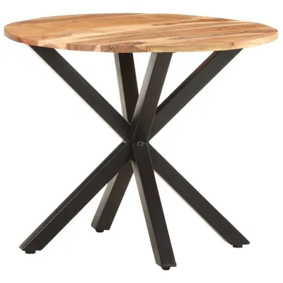 Obrázek produktu pro Odkládací stolek The Living Store 68x68x56 cm z masivního akáciového dřeva