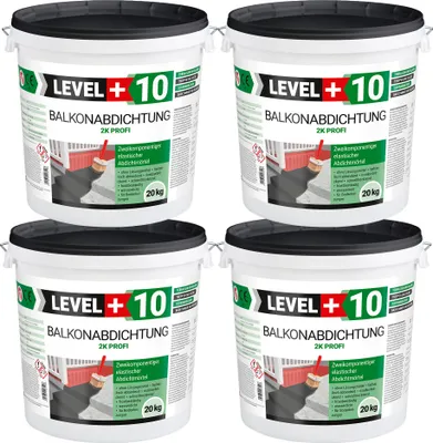 Zdjęcie produktu dla Zaprawa uszczelniająca Level+ BALKONABDICHTUNG 2K L+10 - 80 kg