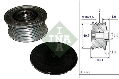 Immagine prodotto di Puleggia, alternatore INA 535 0084 10