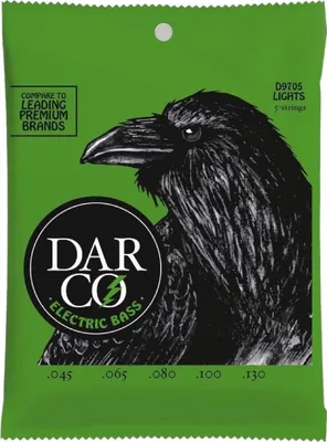 Zdjęcie produktu dla Darco D9705 5 Struny do gitary basowej 5-strunowej
