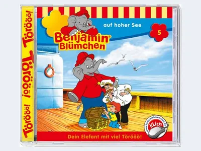 Produktbild von CD Benjamin Blümchen #5 auf hoher See