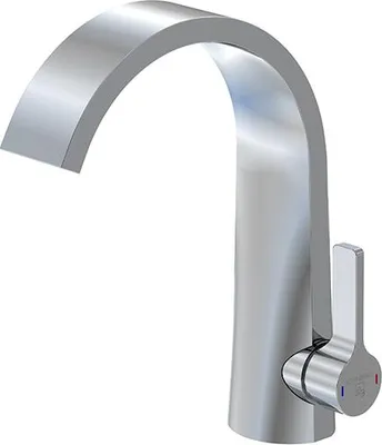 Produktbild von Steinberg Serie 280 Waschtischarmatur 2801010 Ausladung 155mm, chrom, ohne Ablaufgarnitur
