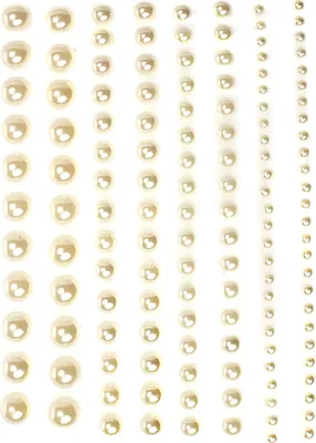 Obrázok produktu pre P&D nálepky na korálky 138 kusov, samolepiace, 7610877533841