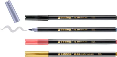 Image de edding Crayon pinceau Mix, set de 4 pièces assorties
