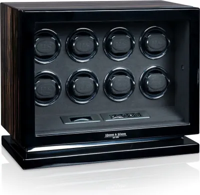 Produktbild von Heisse & Söhne - 70019-231.19 - Uhrenbeweger - für 8 Uhren - Rome 8 - Ebony Hochglanz