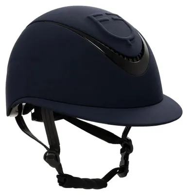 Image de Casque Equestro Meteor Wide Visor Rowel Fitting pour femmes Bleu 58-60 cm Femme Bleu 58-60 cm