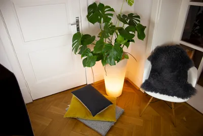 Produktbild von Beleuchteter Pflanztopf Shining Classic Pot XL (Solar)