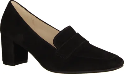 Produktbild von Gabor 91461-17 Damen, Pumps, Leder, Schwarz, NEU - Damenschuhe Modische Pumps / Ballerina, Schwarz, leder (samtchevreau), absatzhöhe: 55 mm