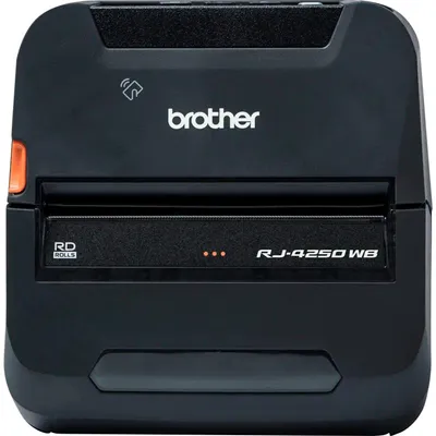 Obrázek produktu pro Brother RJ-4250WB, 203 x 203 DPI, 127 mm/s, Kabelový a bezdrátový, Černá