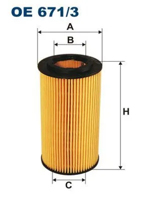 Obrázok produktu pre Olejový filter FILTRON OE671/3