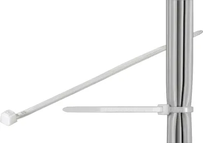 Immagine prodotto di Goobay 17061 Fascetta in nylon resistente alle intemperie, trasparente - 200 mm, 2,5 mm