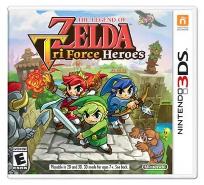 Produktbild von Nintendo Games 3ds The Legend Of Zelda: Tri Force Heroes Durchsichtig PAL Durchsichtig PAL