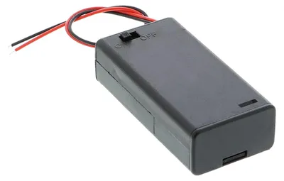 Produktbild von Batteriefach - 2x AA (3V) mit Schalter und Deckel