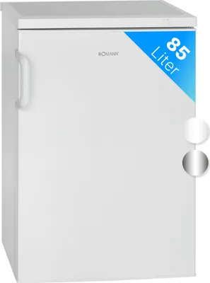Produktbild von Bomann Gefrierschrank, 85 Liter Nutzinhalt, 3 Schubladen, Höhe: 84.5 cm x Breite: 56 cm, leise & effizient, 131 kWh/Jahr, 4 Sterne - GS 2196.1 weiß