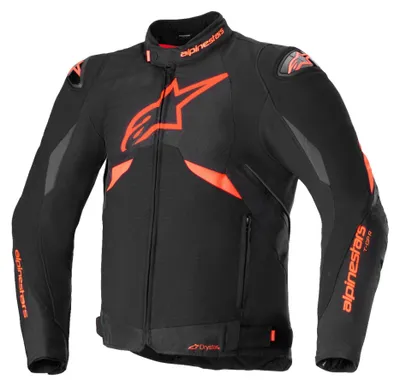 Produktbild von Alpinestars T-GP R V3 Drystar wasserdichte Motorrad Textiljacke, schwarz/rot/weiß, L