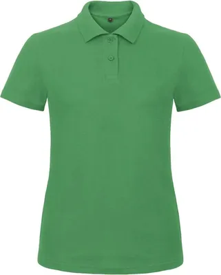 Produktbild von Damen-Poloshirt, Kurzarm - B&C ID.001/W - kelly green - Größe 3XL