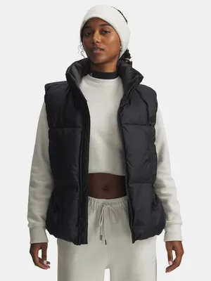 Produktbild von Under Armour Limitless Daunenweste für Damen – Schwarz SM