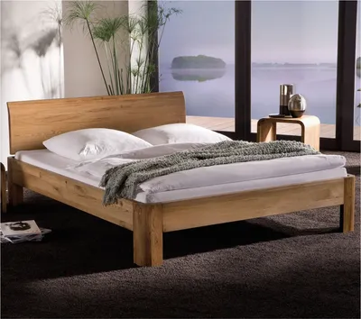 Produktbild von HASENA Oak Line Bett Modul 18 Lisio Füße Ronda 20 Eiche natur 120x200