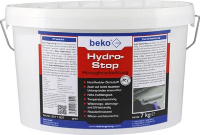 Produktbild von Hydro-Stop Flüssigbeschichtung halbflüssig 7 kg Eimer