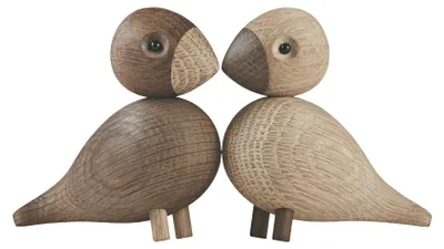 Immagine prodotto di Inseparabili Kay Bojesen H9 cm rovere/rovere affumicato 1 coppia