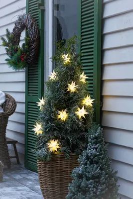 Zdjęcie produktu dla Wróżki LED 3D gwiazdy dekoracja domu dekoracja lampa LED dekoracja figura