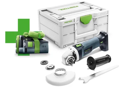 Image de Meuleuses d'angle 18V AGC 18-125 EB-Basi + 1 batterie 5,2Ah en coffret - FESTOOL - 577031