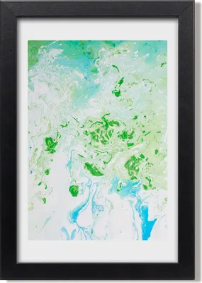 Produktbild von Bild 20x30 MDF-Rahmen, Wandkunst Abstraktionsflecken