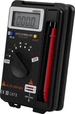 Obrázek produktu pro anengter, AC DC Voltmetr AN8203 ter Ohmmetr LCD displej 4000 čítačů
