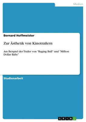 Produktbild von Zur Ästhetik von Kinotrailern