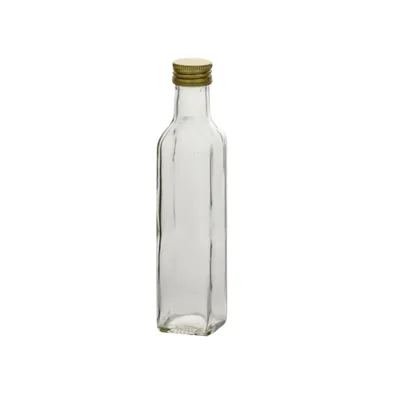 Produktbild von Axentia Glasflasche eckig 250 ml