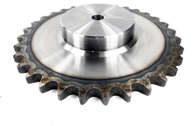 Immagine prodotto di Pignone 20B a 32 denti con mozzo, temprato, P: 31,75, 1 1/4″ Ozdowski a fila singola