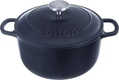 Produktbild von ORION Gusseisen Emaille Topf mit Griff 33 L Ø 22 cm 113347
