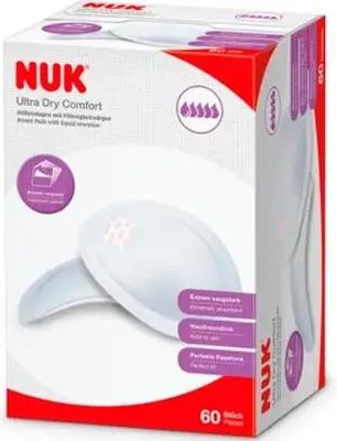 Image de Nuk Ultra Dry Absorbent Discs 60 pièces
