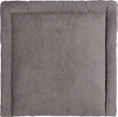 Produktbild von KraftKids Wickelauflage Cord Breitcord Grau 85x75 cm (BxT)