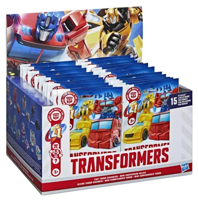 Obrázok produktu pre Transformers Tiny Turbo Changers, 5 rok / roky, Evergreen, Polyvinylchlorid (PVC)