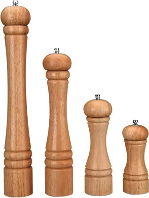 Zdjęcie produktu dla Drewniany młynek do pieprzu 15 cm