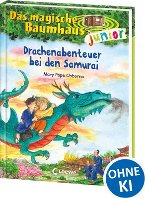 Produktbild von Das magische Baumhaus junior (Band 34) - Drachenabenteuer bei den Samurai