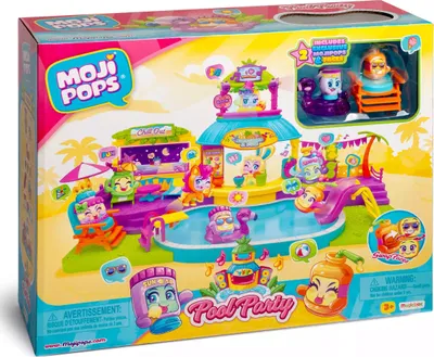 Zdjęcie produktu dla MagicBox Moji Pops Pool Party, Pool Party, 3 lat(a), Wielobarwny, Plastik
