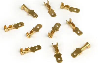 Zdjęcie produktu dla Złącze widełkowe 4.8mm Ø=0.5-1.0mm² DIN 46343 10szt.