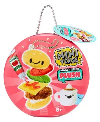 Produktbild von Sammelbare Plüschtiere: MGA's Miniverse Make It Mini Plüschtiere im Food-Thema, ab 8 Jahren