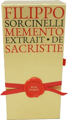 Obrázek produktu pro Filippo Sorcinelli Memento Extrait De Sacristie Rosa Fiorita 100 ml