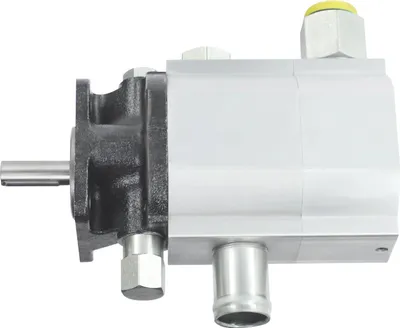Immagine prodotto di Pompa idraulica per spaccalegna - 13 GPM 3000 PSI - Portata massima 49 l/min - Pressione massima 22 MPa - Per motori da 5,5-7,5 CV - Ingresso 2,54 cm, uscita 1,27 cm - Argento